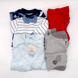 New Carters OshKosh Baby Boy Clothes 3 Months Lot of 5 Sleepers Jacket Coat